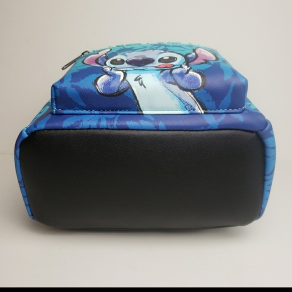 NWT Loungefly Stitch Tropical Mini Backpack - Picture 7 of 10